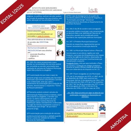 Concurso da Prefeitura de Brasilândia de Minas