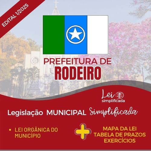 Concurso da prefeitura de Rodeiro