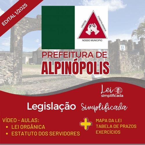 CONCURSO PREFEITURA DE ALPINOPOLIS