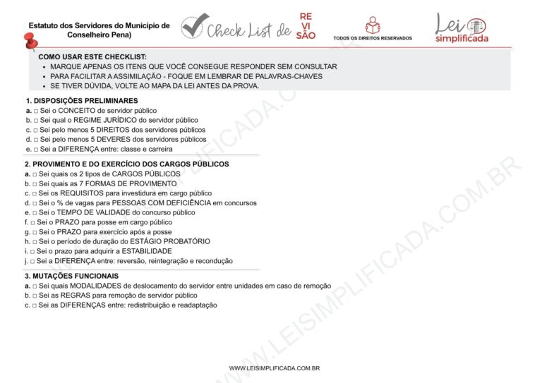 Concurso Conselheiro Pena