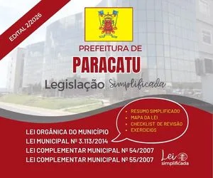 cONCURSO pREFEITURA DE pARACATU